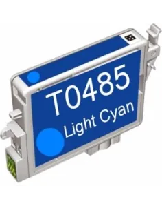 EPSON T0485 CIAN CLARO Cartucho tinta para impresora CIAN CLARO epson r200-r300-rx500-rx600 compatible t0485