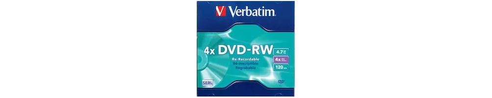 DVD-RW REGRABABLES
